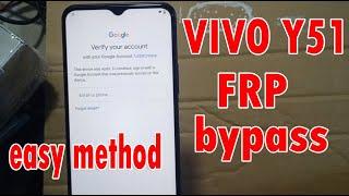 VIVO Y51 FRP Bypass  | VIVO FRP Unlock New Method 2021 By Kimza