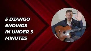 Learn Gypsy Jazz: 5 Easy Django Reinhardt Style Endings in Under 5 minutes!