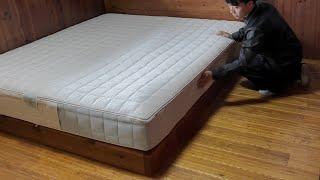 I made two low beds for the empty two bedrooms.｜Carpenter Anxu