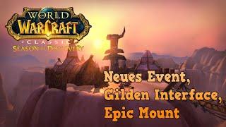 Neues Blackrock Event, Epic Mount, Gilden Interface | WoW Classic SOD Guide (German/Deutsch)