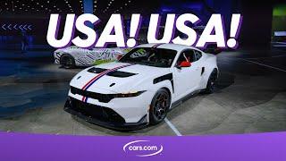 2025 Ford Mustang GTD Spirit of America Up Close: USA! USA!