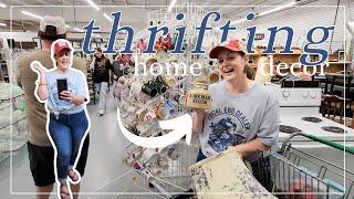 Take it easy today & thrift with me for budget friendly home decor pieces!