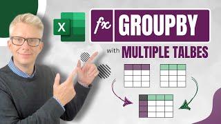 GROUPBY with Multiple Tables in Excel – The Ultimate Guide!