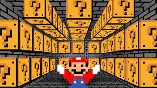 Super Mario: 100 Mystery Question Blocks But Only One Lets MARIO Escape!