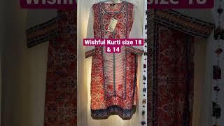 #Wishful #Branded #Kurti #Surplus #100%Original #WishfulbyW #Aurelia