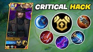 WHEN TOP 1 GLOBAL CLINT ABUSE THIS CRITICAL BUILD!!! (DAMAGE HACK) CLINT BEST BUILD & EMBLEM 2023!