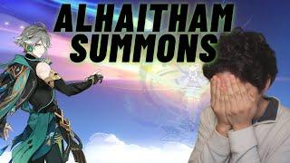 The WORST Alhaitham summons to make you feel better about yourself
