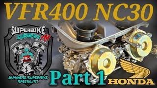 Honda VFR400 (NC30) Full Carburettor Restoration, Part 1