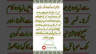 4 Kam Aourat ko jald borah kr dety hain |Golden words In Urdu_ Urdu quotes |islamic information|