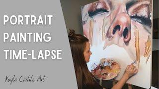 Realism Portrait Oil Painting Time Lapse