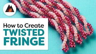 Master The Twisted Fringe Seed Bead Stitch Like A Pro!