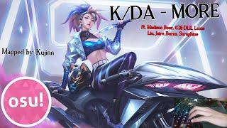 (osu!) K/DA - MORE ft. Madison Beer, (G)I-DLE, Lexie Liu, Jaira Burns, Seraphine