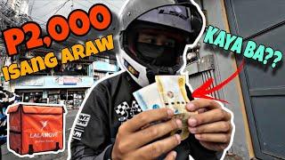 LALAMOVE-KAYA BANG MAKA P2,000 PESOS A DAY? |LALAMOVE DOUBLE BOOKING|LEAVE THIS ORDER|SHEEPVLOGS