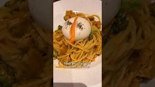 Vegan poached egg in Singapore