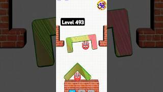 CoolGames - Hide Ball Brain Teaser  Level 493 #shorts #hidetheball