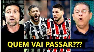 "É O QUE EU ACHO! Pra mim, o São Paulo contra o Atlético-MG hoje..." OLHA esse DEBATE antes do JOGÃO