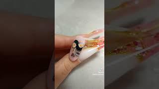 Sushi nail painted #unghie #nails #painting #sushi #miniature