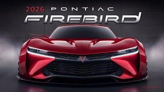 "2025 Pontiac Firebird: The Return of an American Legend! "