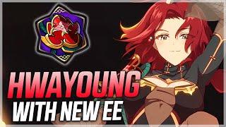 HWAYOUNG with NEW EE (GUILDWAR BATTLE ft. AMIKI SC!!) - Epic Seven