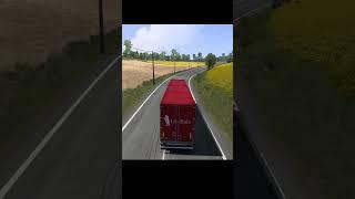 Scania Electric  New EV Truck - Delivering Cargo Container | Euro Truck Simulator 2 #ets2 #shorts