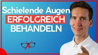 Schielen WEGTRAINIEREN- So einfach kannst du schielende Augen behandeln - Augentraining