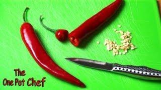 Quick Tips: Removing Chilli Seeds | One Pot Chef