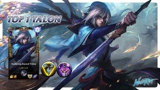 Wild Rift TALON - TOP 1 Enduring Sword Talon S13 Ranked Gameplay + Build