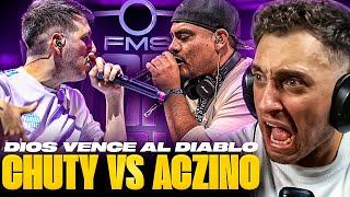 TU NOVIA BARS  BLON REACCIONA A ACZINO VS CHUTY EN FMS WORLD SERIES