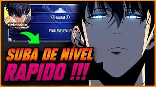 Solo Leveling Arise | COMO SUBIR DE NIVEL RAPIDO ?