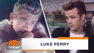 Luke Perry Talks James Dean Comparison In 1992 Interview | TODAY