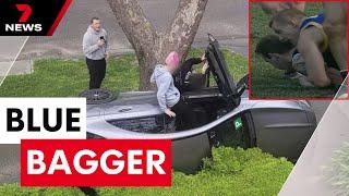 Carlton coach Michael Voss makes a dramatic citizen's arrest | 7NEWS