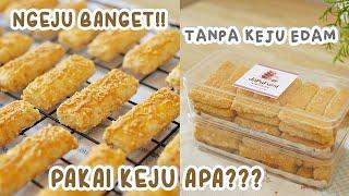 TANPA TELUR BISA RENYAH DAN NGEPRUL!! PAKAI KEJU INI BIKIN KASTENGEL RASA PREMIUM TANPA KEJU EDAM!!