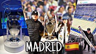 DE VACACIONES EN ESPAÑA CON MI FAMILIA Y MI AMIGO CHAVELON,FUIMOS AL ESTADIO DEL REAL MADRID️|ELKC|