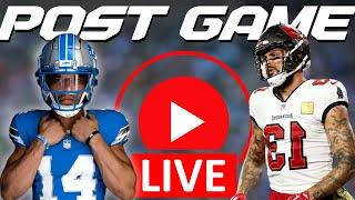 LIVE: Detroit Lions VS Tampa Bay Bucs Live Reaction