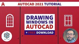 Windows Elevations in Autocad | Autocad 2021 Tutorial