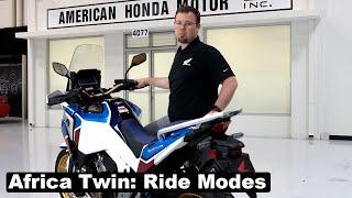 Africa Twin: Ride Modes