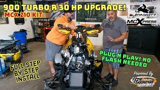 MCX 210 HP Kit Install | 2025 Ski-Doo Renegade X-RS 900 Turbo R | Ledger Performance