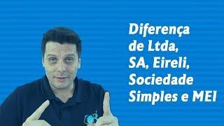 Entenda a diferença de Ltda, SA, Eireli, Sociedade Simples e MEI