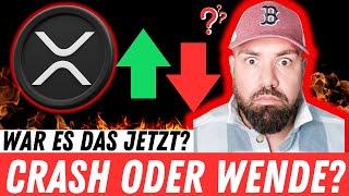 XRP CRASH ODER MEGA CHANCE? WAR ES DAS FÜR 2024? RIPPLE BITCOIN ANALYSE