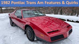 1982 Pontiac Firebird Trans Am - Strange and Cool Features, Quirks & Idiosyncrasies