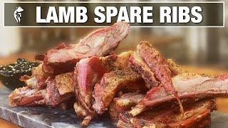 The Best Smoked Lamb Ribs - Lamb Denver Spare Ribs