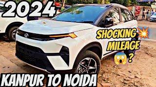 Kanpur to Noida | Nexon Petrol Mileage Test & Road Trip Tips | Shocking Mileage Test 