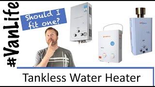 Tankless water heaters - Non Room Sealed - Campervan instant water heater