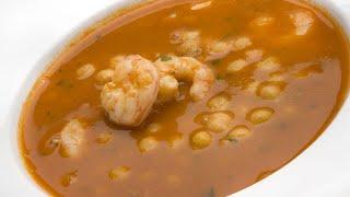 Receta de garbanzos con gambas - Karlos Arguiñano