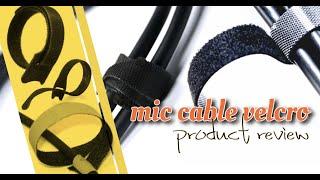 XLR CABILE VELCRO TIES PRODUCT REVIEW