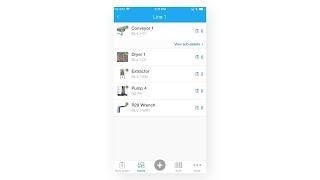 Mobile demo (iOS): Asset management