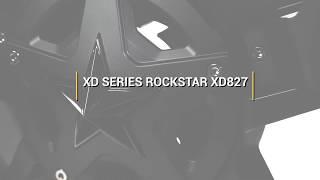 XD SERIES: ROCKSTAR XD827 MATTE BLACK, 18x9