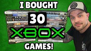 I Bought 30 Original Xbox Games For CHEAP!