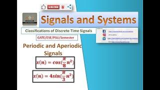 Numerical-7,8 | Periodic and Aperiodic Signals | Discrete Time Periodic Signal |  Fundamental Period