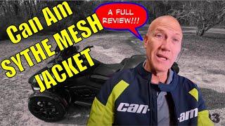 YOU NEED ONE!!! CanAm SYTHE MESH Riding Jacket Review!!!